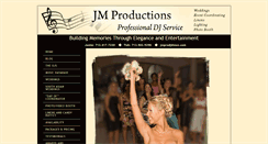 Desktop Screenshot of jmprodj.com