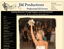 Tablet Screenshot of jmprodj.com